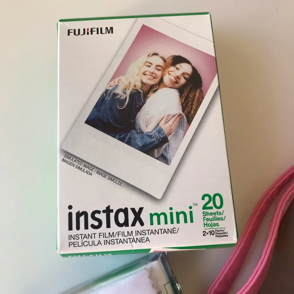Fujifilm Instax Mini 9 Instant Camera, Flamingo Pink